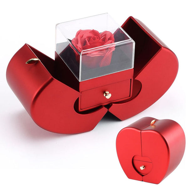 Eternal Flower Apple Jewelry Box-Nella Cambel