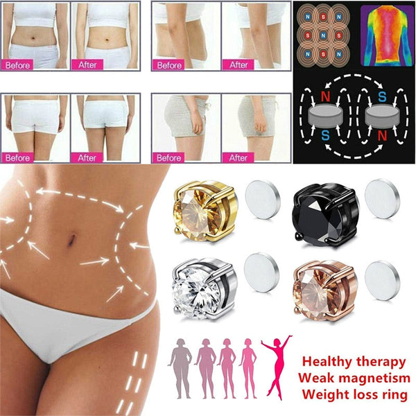 Slimming Detox Magnetic Ear Studs